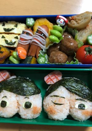 おしり探偵弁当-レシピのメイン写真