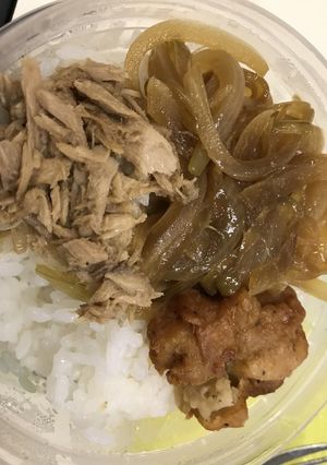 (笑)茶色いお弁当はお母さんの分-レシピのメイン写真