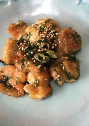 鶏肉の甘辛ネギだれ-レシピのメイン写真