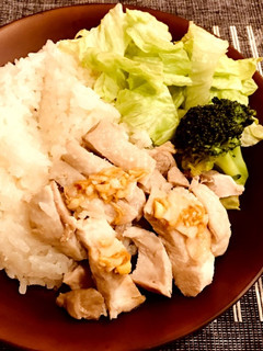 時短☆シンガポール鳥飯風ワンプレート-レシピのメイン写真
