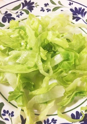 レタスの千切りサラダ-レシピのメイン写真