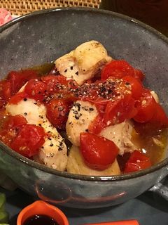 鶏胸肉とミニトマトの蒸し煮-レシピのメイン写真