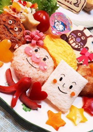 アンパンマン　誕生日プレート-レシピのメイン写真