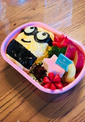 ミニオン遠足お弁当-レシピのメイン写真