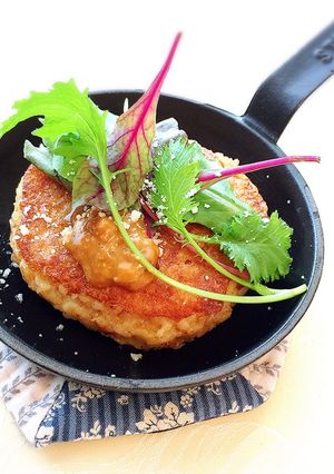 簡単♪粒うにの焼きリゾット-レシピのメイン写真