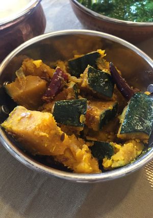 簡単15分！かぼちゃのドライカレー-レシピのメイン写真