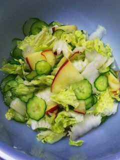 りんごと白菜の甘酢漬け♪-レシピのメイン写真