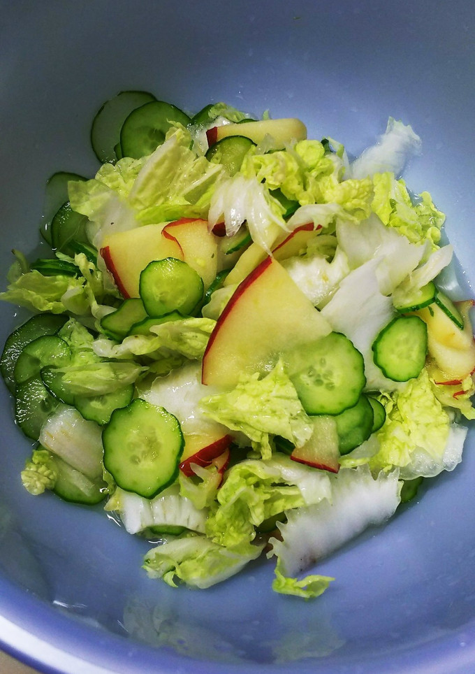 りんごと白菜の甘酢漬け♪-レシピのメイン写真