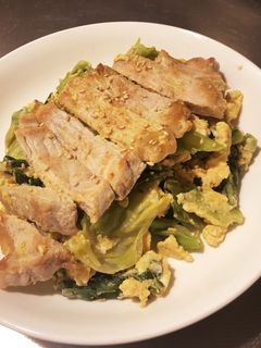 豚肉のカレー炒め-レシピのメイン写真