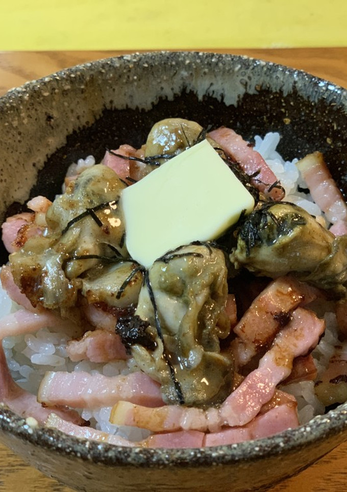 さとうみの牡蠣とベーコンで簡単どんぶり-レシピのメイン写真