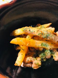 毎日の納豆●フライドポテト添え-レシピのメイン写真