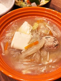 体ポッカポカ!鶏団子と白菜のスープ-レシピのメイン写真
