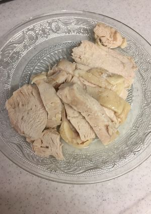 レンジのみで！鶏胸肉の塩鶏！-レシピのメイン写真