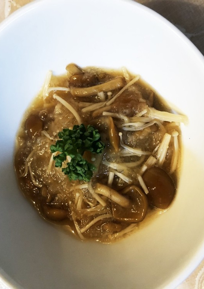 ナメコとえのき茸のみぞれ煮-レシピのメイン写真