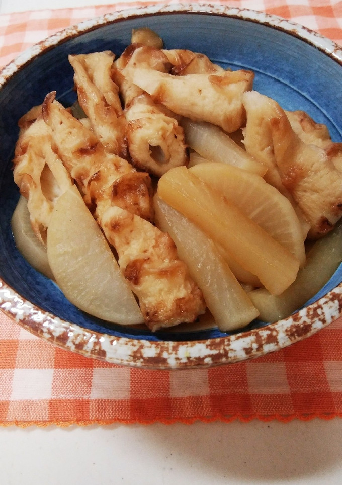 ちくわ大根簡単煮物-レシピのメイン写真