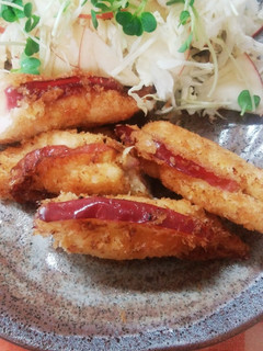 ☆ささみでりんご挟みフライ☆-レシピのメイン写真