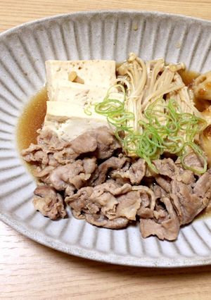 簡単!肉豆腐-レシピのメイン写真