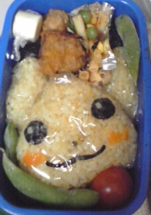ポケモン・ピカチュー弁当★キャラ弁-レシピのメイン写真