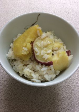 圧力鍋でさつま芋ごはん-レシピのメイン写真