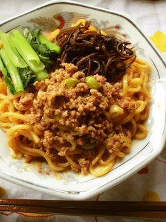 汁なし担々麺-レシピのメイン写真
