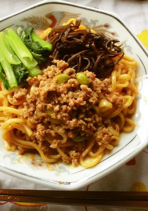 汁なし担々麺-レシピのメイン写真