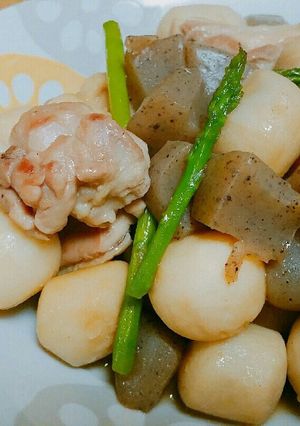 さといも※鶏肉※こんにゃくの煮物-レシピのメイン写真