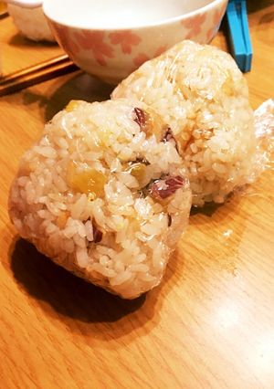 サツマイモおにぎり-レシピのメイン写真