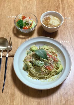 ジェノベーゼパスタ-レシピのメイン写真