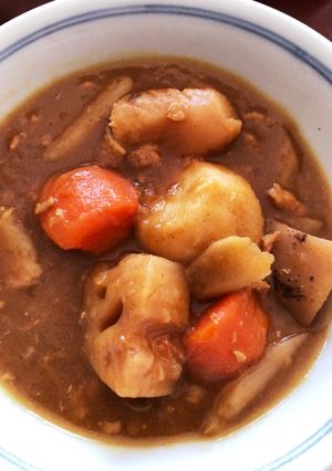 根菜和風スープカレー-レシピのメイン写真