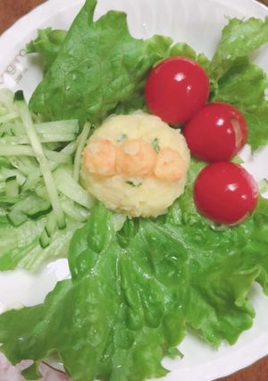 アンパンマンポテトサラダ-レシピのメイン写真