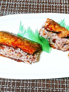 ロカボ秋刀魚の蒲焼き寿司風-レシピのメイン写真