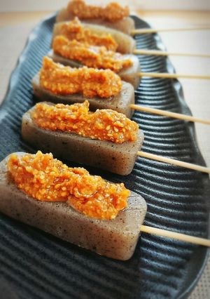 酒の肴♡こんにゃくの味噌田楽-レシピのメイン写真