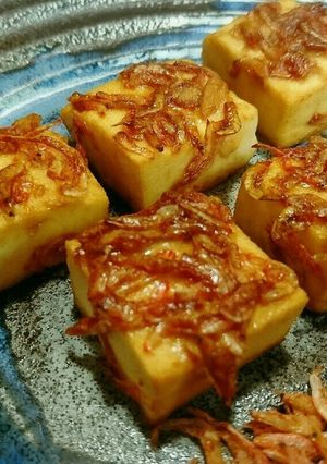 ぷちおかず♥はんぺんの桜エビマヨ焼き-レシピのメイン写真