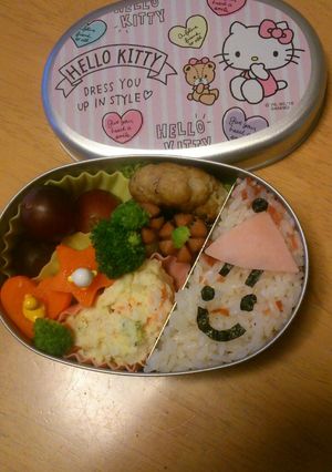 こびとのお弁当 遠足は延期だけど-レシピのメイン写真
