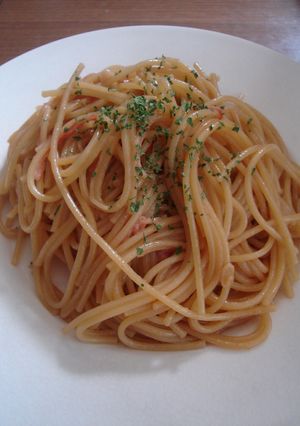 いかわたのクリームパスタ-レシピのメイン写真