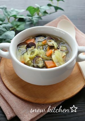 キャベツとしじみのカレースープ-レシピのメイン写真