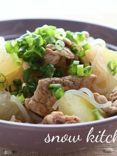 冬瓜と豚肉の和風煮-レシピのメイン写真
