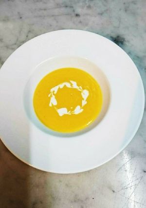 バターナッツかぼちゃ まるごとポタージュ-レシピのメイン写真