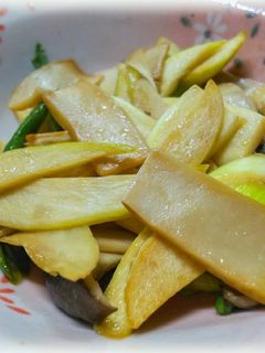 マコモダケの醤油炒め-レシピのメイン写真