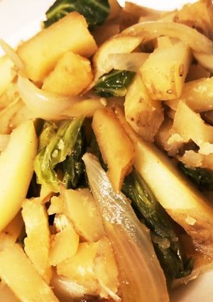 簡単！ご飯が進むジャガイモの美味炒め-レシピのメイン写真