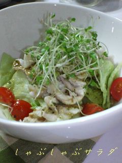 しゃぶしゃぶサラダ-レシピのメイン写真