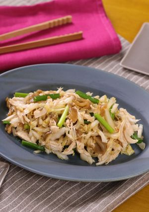 ささみと白菜の中華風コールスローサラダ-レシピのメイン写真