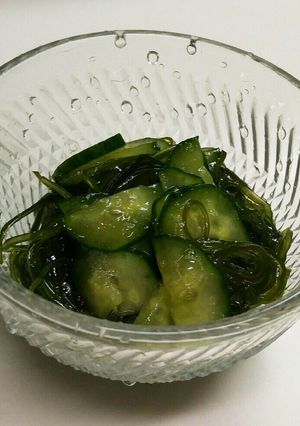 ☆簡単！刻み昆布ときゅうりの酢の物♪-レシピのメイン写真