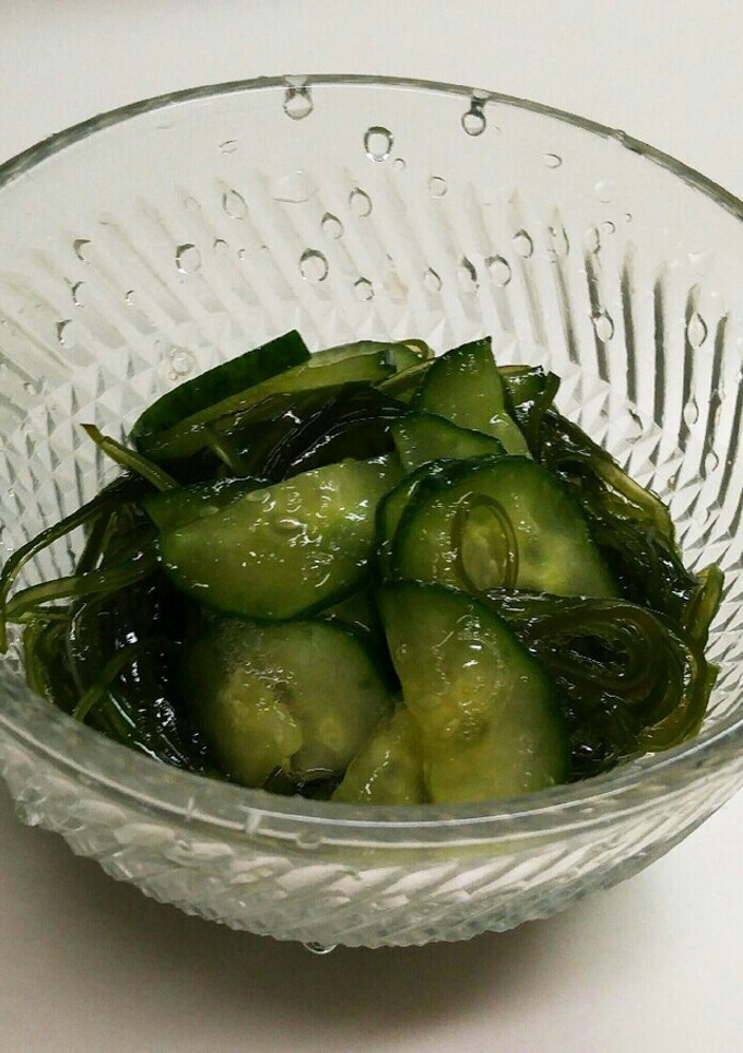 ☆簡単！刻み昆布ときゅうりの酢の物♪-レシピのメイン写真