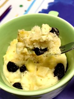 栗とレーズンのレンジ蒸しパン-レシピのメイン写真