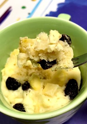栗とレーズンのレンジ蒸しパン-レシピのメイン写真