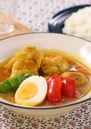 新じゃがと手羽元のスープカレー☆-レシピのメイン写真