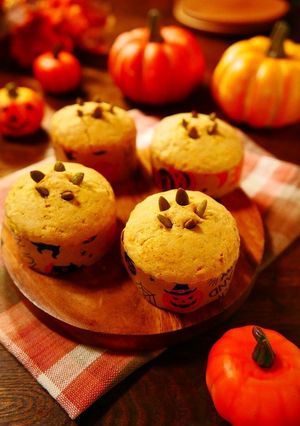 ハロウィンに♪カルダモン香る南瓜スコーン-レシピのメイン写真