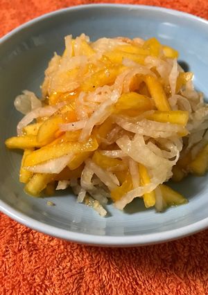 大根と柿なます〜中華サラダ〜-レシピのメイン写真