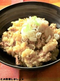 簡単★さんまの蒲焼きポテトサラダ-レシピのメイン写真